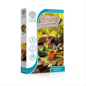 Jogo Desafio IQ Esquilos Inteligentes Nettoy