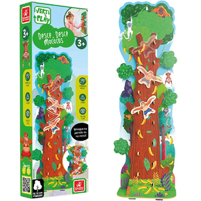 Jogo Desce, Desce Macaco Brincadeira de Criança