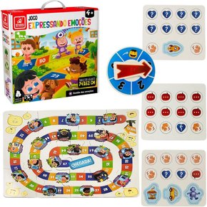 Jogo Infantil Expressando Emoções Brincadeira De Criança