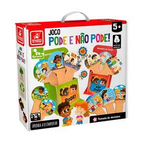 Jogo Infantil Pode E Não Pode De Madeira