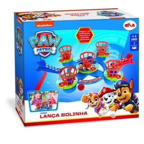 Jogo Lança Bolinhas Patrulha Canina Elka