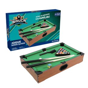 Jogo Mini Sinuca de Mesa Multikids