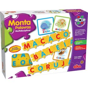 Jogo Monta Palavras Multidisciplinar Elka