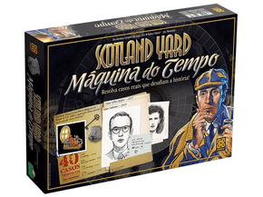 Jogo Scotland Yard Máquina do Tempo 40 Casos Grow