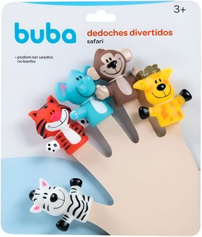 Kit 4 Dedoches Turminha Safari Buba
