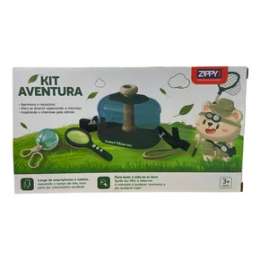 Kit Aventura Kids Caixa de Inseto C/Acessórios Zippy