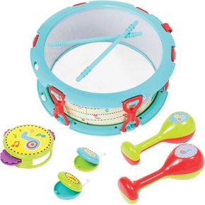Kit Bateria Baby Divertida Buba