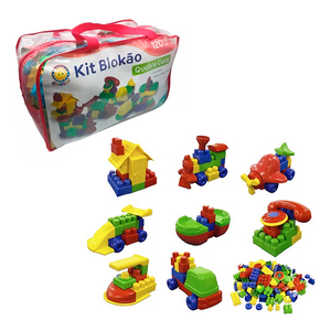 Blocos de Montar Kit Blokão Quebra Cuca Kitstar