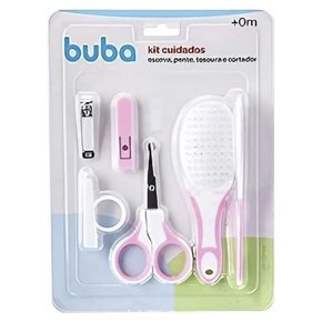 Kit Cuidados Baby Rosa Completo Buba