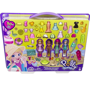 Kit De Moda Aquático Polly Pocket 50 Acessórios Mattel