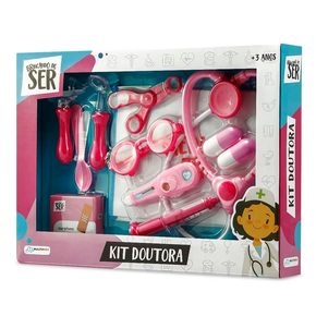 Kit Doutora Brincando de Ser Multikids