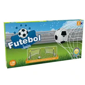Kit Jogo de Futebol Júnior com Trave e Bola Kitstar