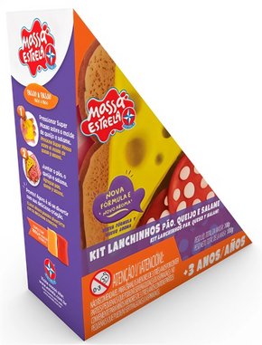 Kit Lanchinhos Pão Queijo e Salame com Molde Massa Estrela