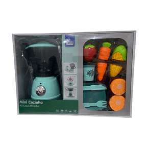 Kit Mini Cozinha Liquidificador Com Acessórios Fenix