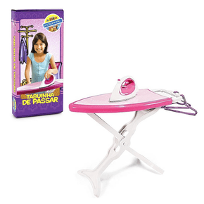 Kit Tabuinha e Ferrinho de Passar Infantil Poliplac