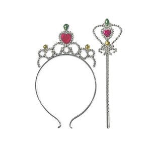 Kit Tiara Coroa Com Varinha Make+
