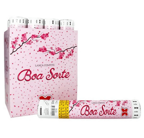 Lança Confetes Boa Sorte 30cm Make+