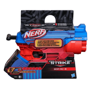 Lançador de Dardos Nerf Alpha Strike Boa RC-6 Hasbro