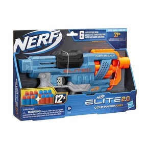 Lançador de Dardos Nerf Elite 2.0 Commander RD-6 Hasbro