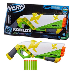 Lançador de Dardos Nerf  Roblox - Shadow Sensei Ninja Legends Hasbro