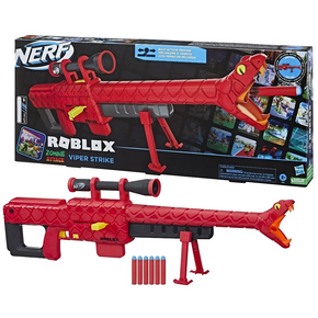 Lançador de Dardos Nerf Roblox Zombie Attack Viper Strike Hasbro