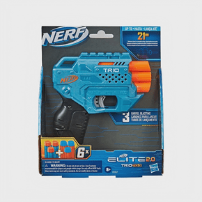 Lançador Nerf Elite 2.0 Trio TD-3 Hasbro