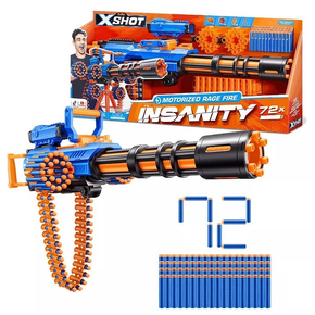 Lançador X-Shot Insanity Motorizado Rage Fire Candide