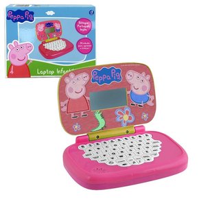 Laptop Infantil Bilíngue Peppa Pig Candide