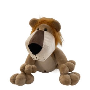 Leãozinho Safari De Pelúcia Coleção 30cm Brumar