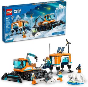 Lego City Caminhão e Laboratório Móvel de Exploração Ártica 489 Peças