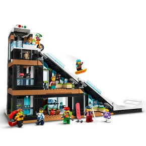 Lego City Centro de Esqui e Alpinismo 1045 Peças
