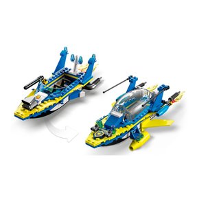 Lego City Missões Investigativas da Polícia Aquática 278 Peças