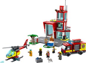 Lego City Quartel dos Bombeiros 540 Peças