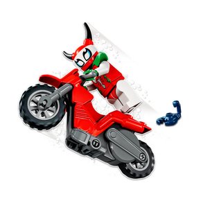 Lego City Stuntz Moto de Acrobacias Reckless Scorpion 15 Peças
