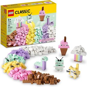 Lego Classic Diversão Pastel Criativa 333 Peças