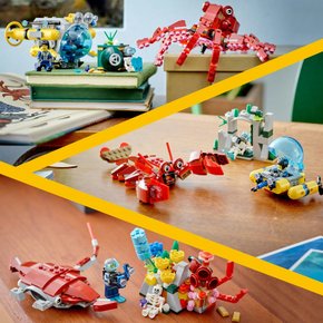 Lego Creator 3 em 1 Missão do Tesouro Afundado 522 Peças