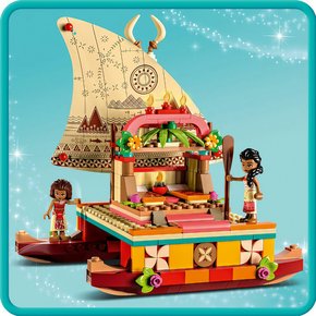 Lego Disney Barco de Orientação de Moana 321 Peças