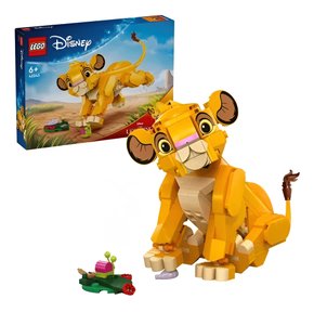 Lego Disney Rei Leão Simba Filhote 222 Peças