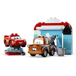 Lego Duplo Diversão no Lava-Jato com Relâmpago Mcqueen e Mate 29 Peças