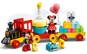 Lego Duplo Trem De Aniversário Mickey e Minnie 22 Peças