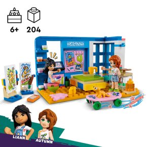 Lego Friends Quarto da Liann 204 Peças