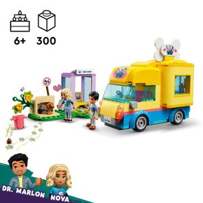 Lego Friends Van de Resgate Canino 300 Peças