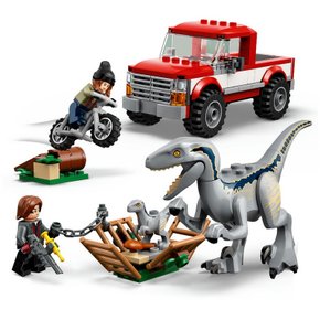 Lego Jurassic World Captura dos Velociraptores Blue e Beta 181 Peças