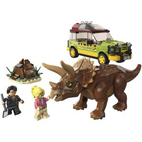 Lego Jurassic World Pesquisa de Triceratops 281 Peças