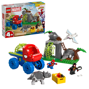 Lego Marvel Equipe Spidey Dino ao resgate 136 Peças