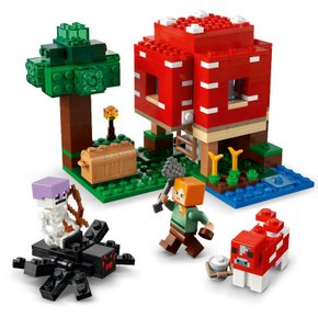 Lego Minecraft A Casa Cogumelo 272 Peças