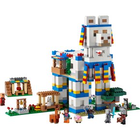 Lego Minecraft A Vila das Lhamas 1252 Peças