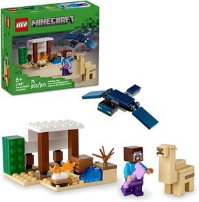 Lego Minecraft Expedição de Steve ao Deserto 75 Peças