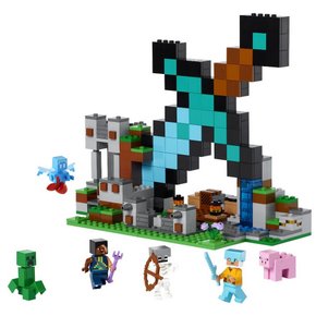 Lego Minecraft O Posto Avançado da Espada 427 Peças