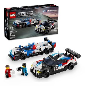 Lego Speed Champions Carros de Corrida BMW M4 GT3 e BMW M Híbrido V8